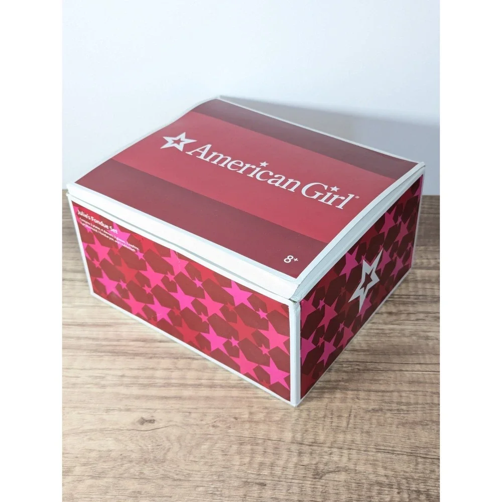 AMERICAN GIRL Julie's Fondue Set Complete w/Box RETIRED (Used For Display Only) - Picture 10 of 10